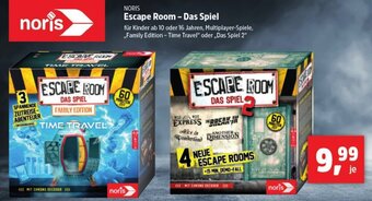 Thomas Philipps NORIS Escape Room - Das Spiel Angebot