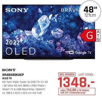 Hirsch und Ille SONY XR48A90KAEP OLED TV Angebot