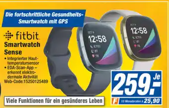 expert Octomedia Fitbit Smartwatch Sense Angebot