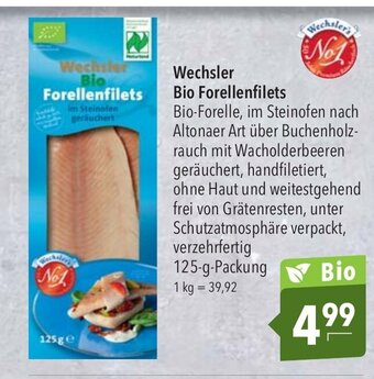 CITTI Markt Wechsler Bio Forellenfilets 125g Angebot