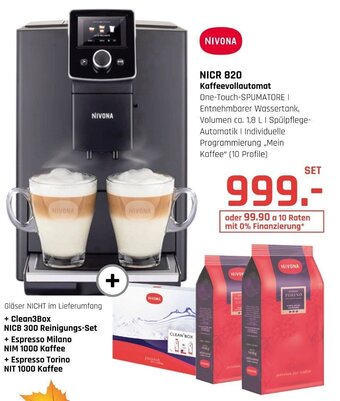 Hirsch und Ille NIVONA NICR 820 Kaffeevollautomat Angebot