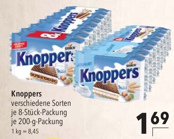 CITTI Markt STORCK Knoppers verschiedene Sorten je 8-Stück-Packung je 200-g Angebot