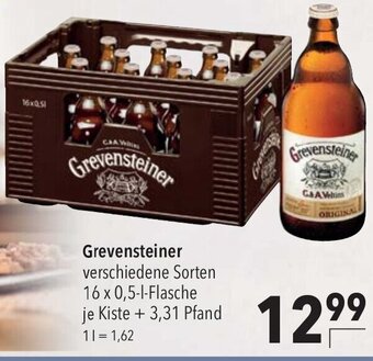 CITTI Markt Grevensteiner verschiedene Sorten 16 x 0,5-l Angebot