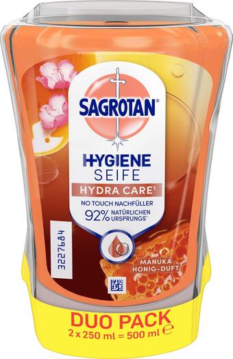 dm drogerie Sagrotan seifenspender no touch manukahonig nachfüllpack (2x250 ml) Angebot