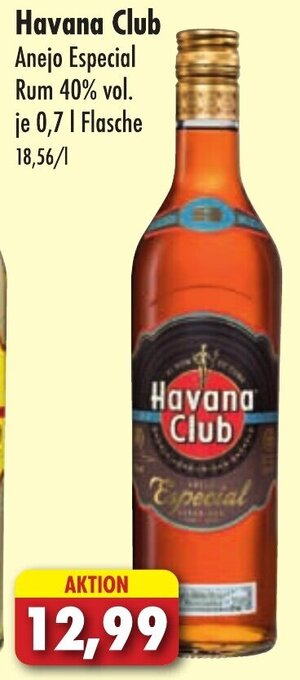 Lösch Depot Havana Club Anejo Especial 0,7 l Flasche Angebot