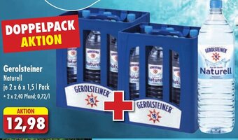 Lösch Depot Gerolsteiner 2 x 6 x 1,5 l Pack Angebot