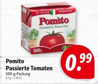 Nah & Frisch Pomito Passierte Tomaten 500-g-Packung Angebot