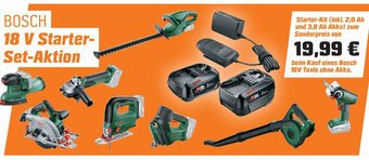 OBI BOSCH 18 V Starter-Kit Angebot