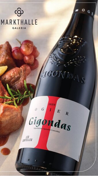 Galeria Markthalle Frankreich / Rhône Domaine Ogier Gigondas Dentelles 0,75-l-Flasche Angebot