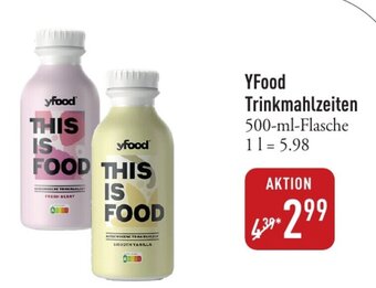 Galeria Markthalle YFood Trinkmahlzeiten 500-ml-Flasche Angebot