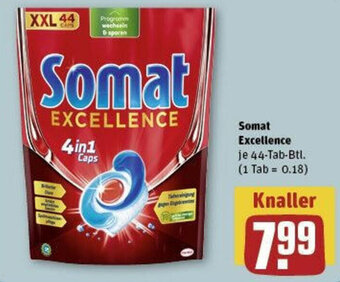 REWE Somat Excellence 44-Tab-Btl. Angebot