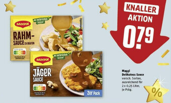 REWE Maggi Delikatess Sauce 2 x 0,25 Liter Angebot