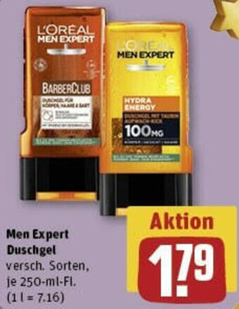 REWE Men Expert Duschgel 250-ml-Fl. Angebot