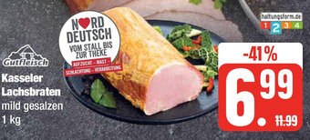 Edeka Gutfleisch Kasseler Lachsbraten 1 kg Angebot