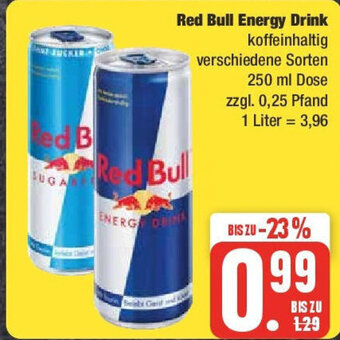 Marktkauf Red Bull Energy Drink 250ml Angebot