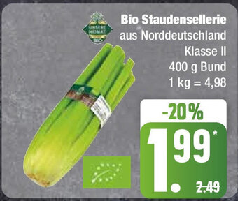 Marktkauf Bio Staudensellerie 400g Angebot