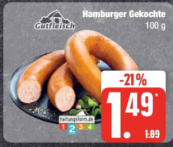 Marktkauf Gutfleisch Hamburger Gekochte 100g Angebot