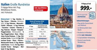 Lidl Italien Große Rundreise Angebot