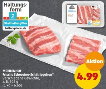 PENNY MÜHLENHOF Frische Schweine-Schälrippchen Angebot
