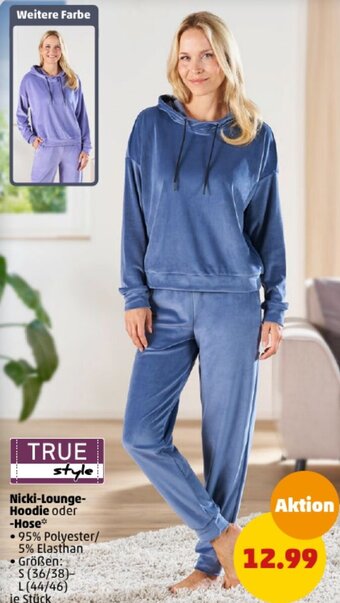 PENNY TRUE style Nicki Lounge Hoodie oder Hose Angebot