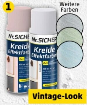 PENNY Nr.SICHER Kreide-Effektfarbe 400 ml Angebot