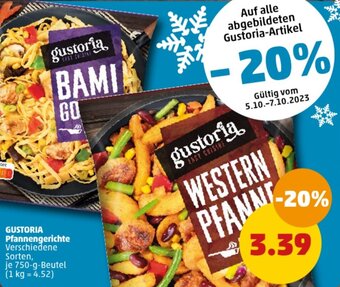 PENNY GUSTORIA Pfannengerichte 750 g Beutel Angebot