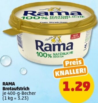 PENNY RAMA Brotaufstrich 400-g-Becher Angebot