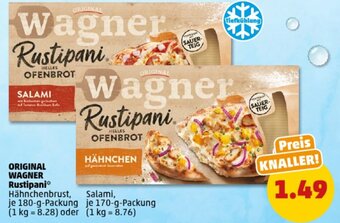 PENNY ORIGINAL WAGNER Rustipani 180/170 g Packung Angebot