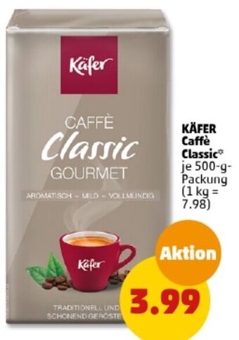 PENNY KÄFER Caffè Classic 500 g Packung Angebot