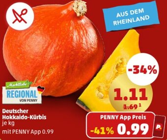 PENNY Deutscher Hokkaido-Kürbis Angebot