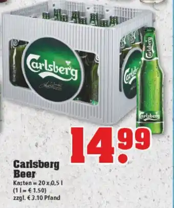 trinkgut Carlsberg Beer 20x0,5L Angebot