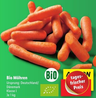 Lidl Bio Möhren 1 kg Angebot