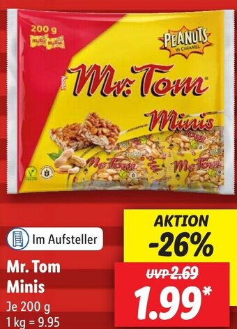 Lidl Mr. Tom Minis 200 g Angebot