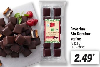 Lidl Favorina Bio Dominosteine 125 g Angebot