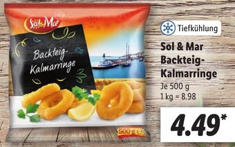 Lidl Sol & Mar Backteig-Kalmarringe 500 g Angebot