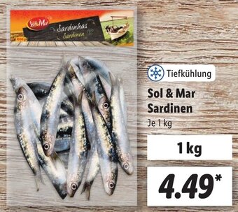 Lidl Sol & Mar Sardinen 1 kg Angebot