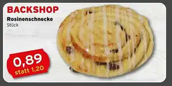 CAP Markt Backshop Rosinenschnecke Angebot