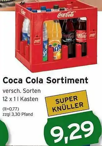 CAP Markt Coca Cola Sortiment Angebot