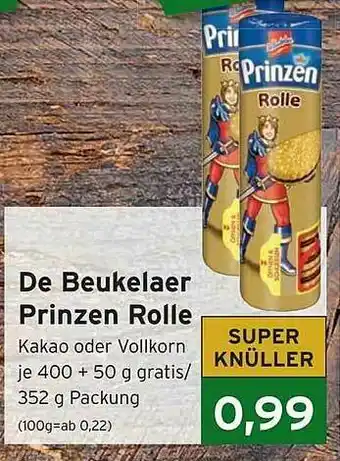 CAP Markt De Beukelaer Prinzen Rolle Angebot