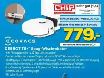 Euronics XXL Ecovacs Deebot T9+ Saug-wischroboter Angebot