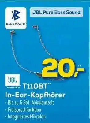 Euronics XXL Jbl T110bt In-ear Kopfhörer Angebot