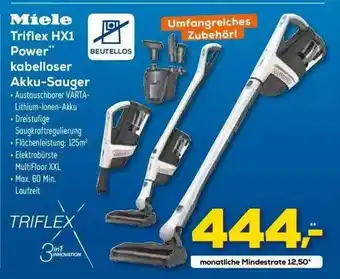 Euronics XXL Miele Triflex Hx1 Power Kabelloser Akku-sauger Angebot