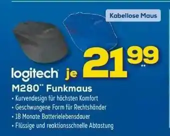 Euronics XXL Logitech M280 Funkmaus Angebot