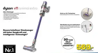 Euronics XXL Dyson V11 Animal Extra Akku-stielsauger Angebot