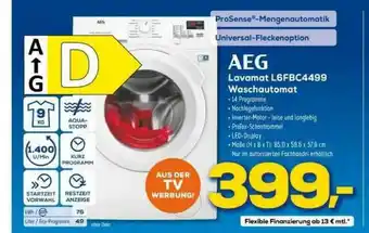 Euronics XXL Aeg Lavamat L6fbc4499 Waschautomat Angebot