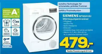 Euronics XXL Siemens Wt45hva1 Wärmepumpentrockner Angebot