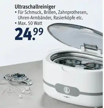 Rossmann Ultraschallreiniger Angebot