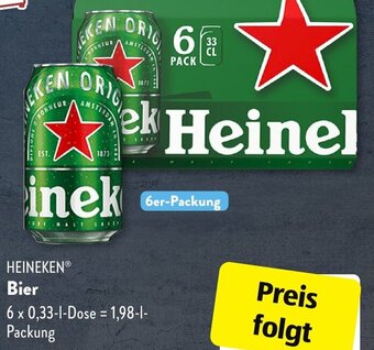 Aldi Süd HEINEKEN Bier 1,98 L Packung Angebot