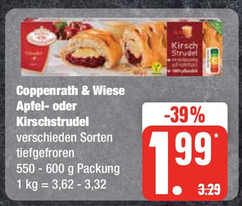 Marktkauf Coppenrath & Wiese Apfel- oder Kirschstrudel 550-600g Angebot