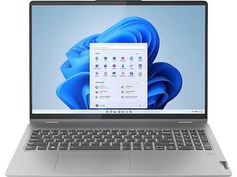 MediaMarkt Lenovo ideapad flex 5, convertible mit 16 zoll display, amd ryzen 7 prozessor, gb ram, 512 ssd, radeon grafik, arctic grey Angebot
